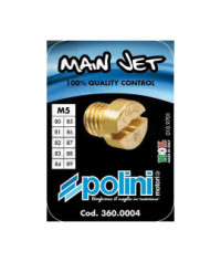 Set 10 getti Dell'orto 5 mm Polini dal 80 al 89