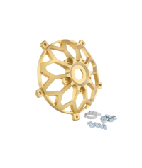 copia di Mozzo tamburo porta cerchio PLC CNC anodizzato ORO, forcella Zip sp, Et2, Et4, LX, PX, Quarz