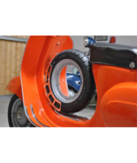 Porta ruota di scorta centrale MRP INOX Vespa 50 Special, 125 Et3, Primavera, 50 L, N, R