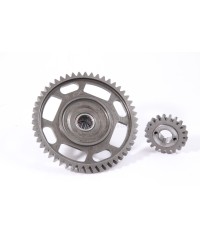Corona primaria 18-47 denti dritti cuscinetto doppia gabbia Benelli Vespa Smallframe