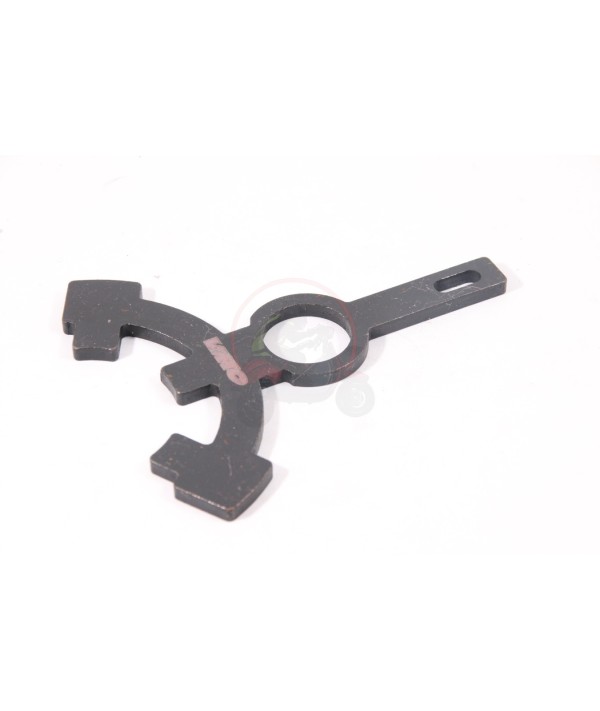 Attrezzo chiave blocca cestello e pignone serraggio dadi motore Vespa Smallframe VMC