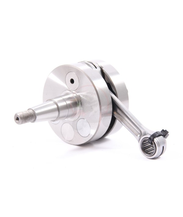 Albero motore ELLEZETA corsa 56,7, biella 116 CNC, cono 20 mm, Spalle 91 mm, carter Quattrini C1
