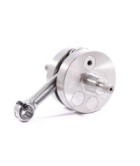 Albero motore ELLEZETA corsa 53, biella 105 CNC, cono 20 mm, Spalle 87 mm, carter Quattrini C1