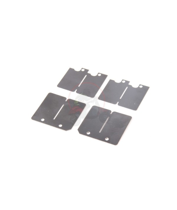 Kit lamelle rinforzate 0,45 mm vetronite, pacco lamellare doppia cuspide Italkast, VMC