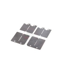 Kit lamelle rinforzate 0,45 mm vetronite, pacco lamellare doppia cuspide Italkast, VMC