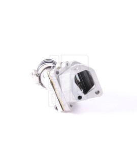 Collettore di aspirazione 3 fori, carburatori 26-28-30 mm, lamellare VMC Vespa 50 Special, 125 Et3, Primavera, 50 L, N