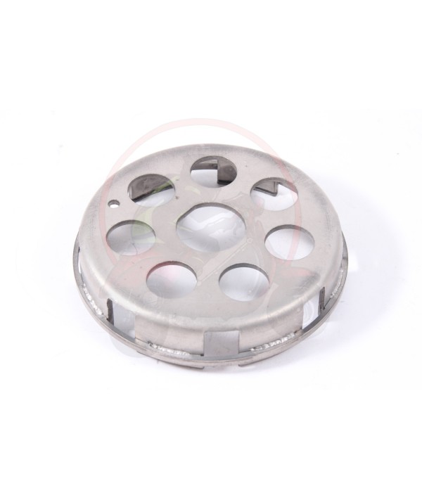 campana frizione in acciaio nitrurato con anello rinforzo saldato DRT Vespa PX 200, P200E