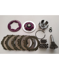 kit frizione Purple Five, cluster Poligonale Extra corto 10-14-16-19/49 Dexter Racing Vespa Smallframe