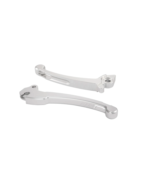 Coppia leve freno frizione argento CNC Sip, HBZ-Hengtong (freno a disco anteriore) Vespa PX, MY, 98